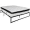 Flash Furniture Queen Platform Bed Frame and 12" Mattress Set XU-BD10001-12MFM-Q-GG - alternate 6